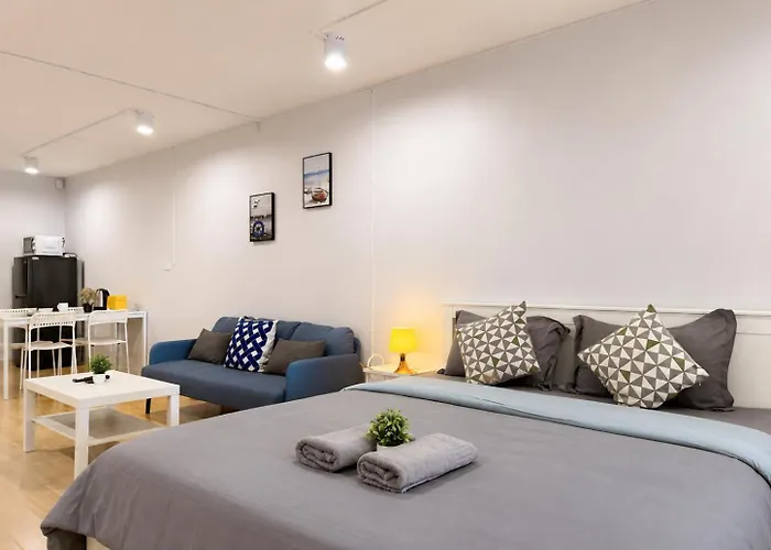 Apartamento New 1br King Bed Near Bts Nightlife Area *